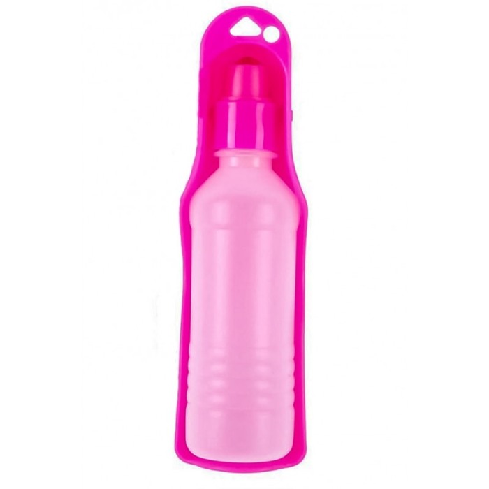 Set sticla portabila 400 ml ,pentru animale de companie culoare ALBASTRA Doty [1]