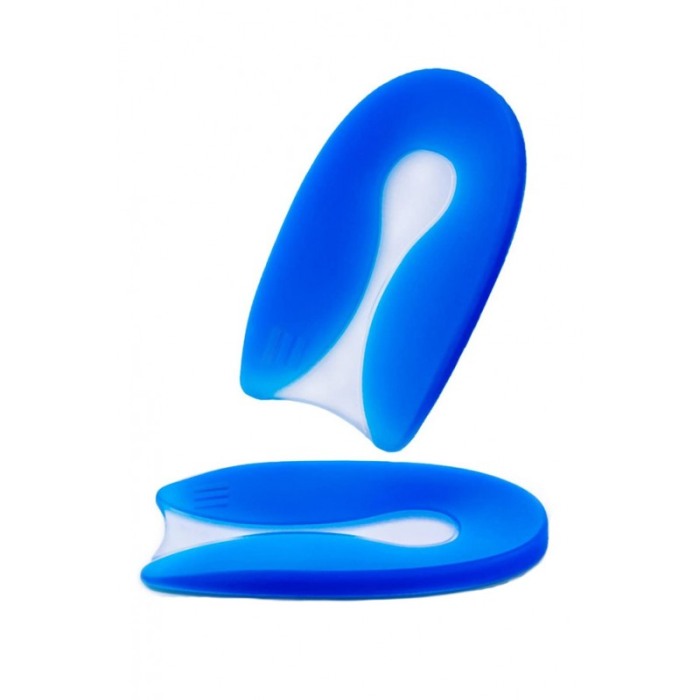 Set Suport din silicon pentru calcaie Blue HealthCallus, 11.5x7 cm, albastru, Doty®️ [1]