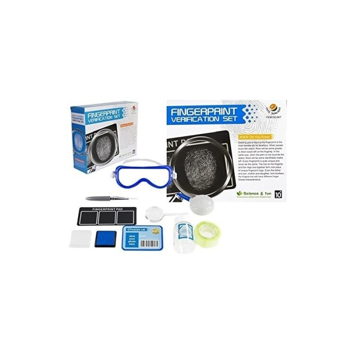 Set verificare ampretanta, Micul detectiv, experiment stintific pentru copii [3]