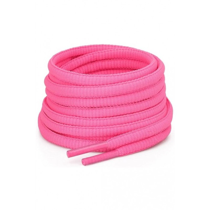 Sireturi CoolLaces pentru pantofi sport, 0.4x120 cm, roz neon, Doty®️ [3]