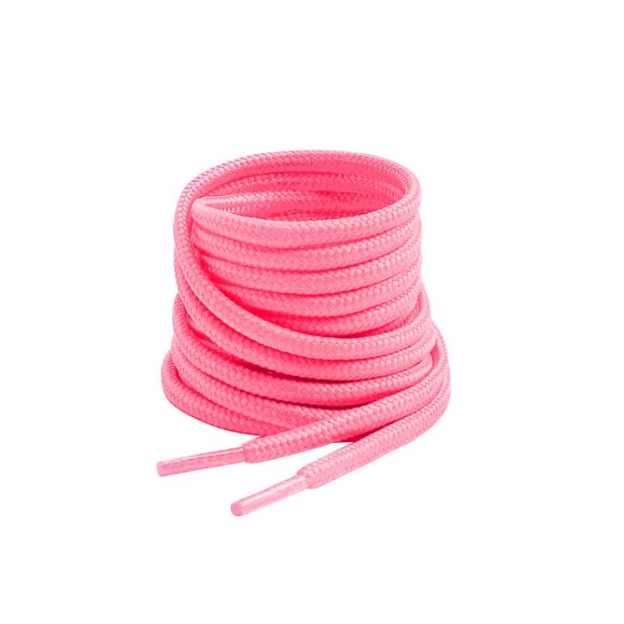 Sireturi CoolLaces pentru pantofi sport, 0.4x120 cm, roz neon, Doty®️ [2]