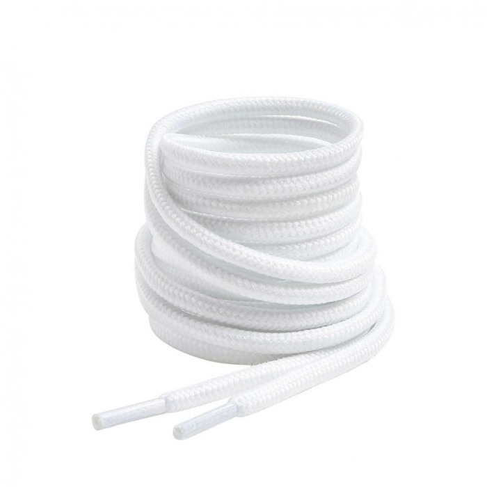 Sireturi CoolLaces pentru pantofi sport, 0.6x120 cm, alb, Doty®️ [1]