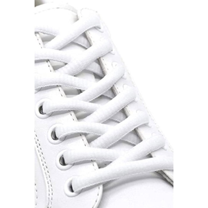 Sireturi CoolLaces pentru pantofi sport, elastice, 0.4x120 cm, alb, Doty®️ [3]