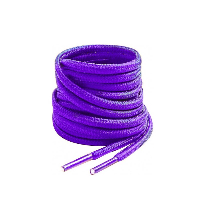 Sireturi CoolLaces pentru pantofi sport, elastice, 0.4x120 cm, mov, Doty®️ [1]