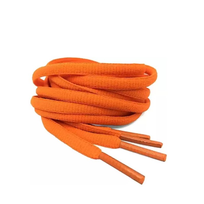 Sireturi CoolLaces pentru pantofi sport, elastice, 0.4x120 cm, portocaliu, Doty®️ [4]