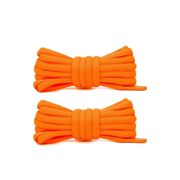 Sireturi CoolLaces pentru pantofi sport, elastice, 0.4x120 cm, portocaliu, Doty®️ [5]