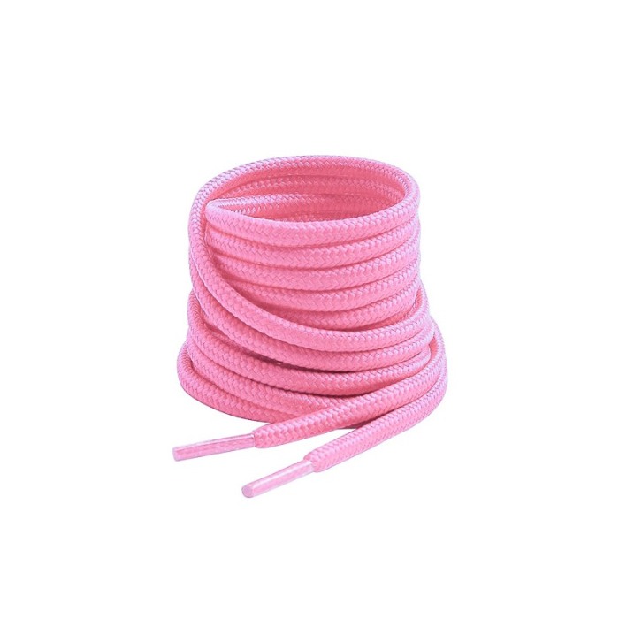 Sireturi CoolLaces pentru pantofi sport, elastice, 0.4x120 cm, roz deschis, Doty®️ [1]