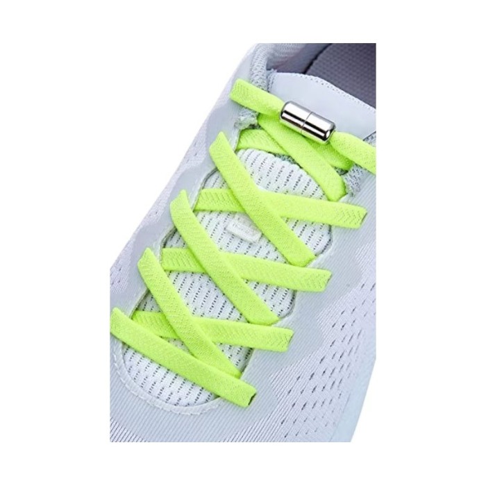 Sireturi CoolMag pentru pantofi sport, elastice, cu capsula magnetica, 0.6x120 cm, verde, Doty®️ [3]
