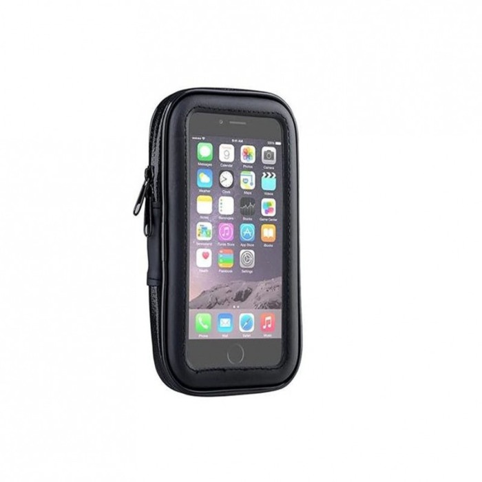 Sistem prindere telefon pentru bicicleta si motocicleta SecurePhone, rotatie 360 de grade, 7.8 inch, negru [2]
