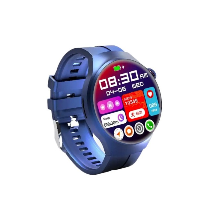 Smartwatch G7 Max Doty® cu 2 bratari incluse, Cadran NFC AI Asistent vocal, Sport Tracker inteligent, 1.53 inch, albastru [3]