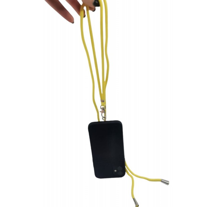 Snur pentru telefon sau tableta TwistPhone, universal, reglabil, galben, Doty®️ [2]