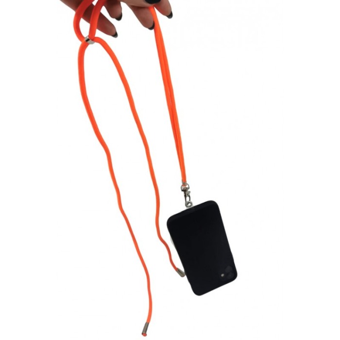 Snur pentru telefon sau tableta TwistPhone, universal, reglabil, portocaliu, Doty®️ [4]