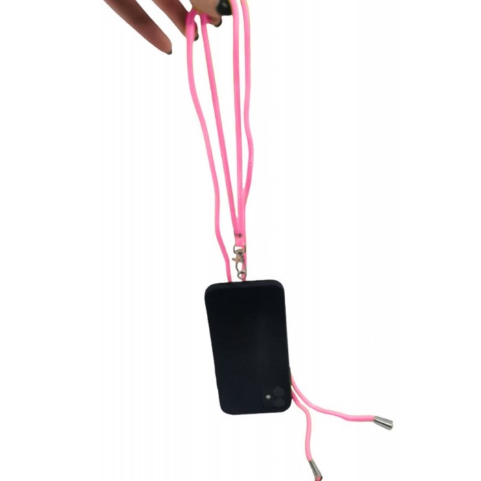 Snur pentru telefon sau tableta TwistPhone, universal, reglabil, roz deschis, Doty®️ [2]