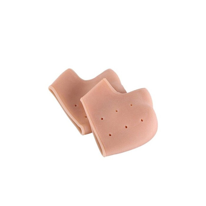 Sosete din silicon ProtectiveCallus, pentru calcaie crapate,efect de hidratare, marime universala, crem [3]