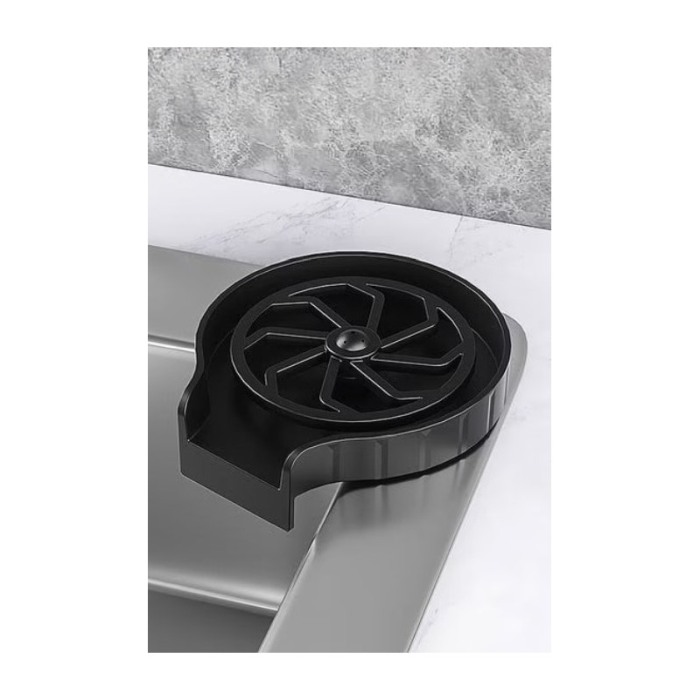 Spalator automat de pahare HandsFree Washer Doty®, cu presiune, universal, negru, accesorii incluse, prindere de chiuveta [5]