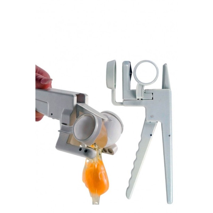 Spargator de oua Crack and Cook, cu functia de separator de ous,usor si practic, material rezistent, alb, Doty®️ [5]