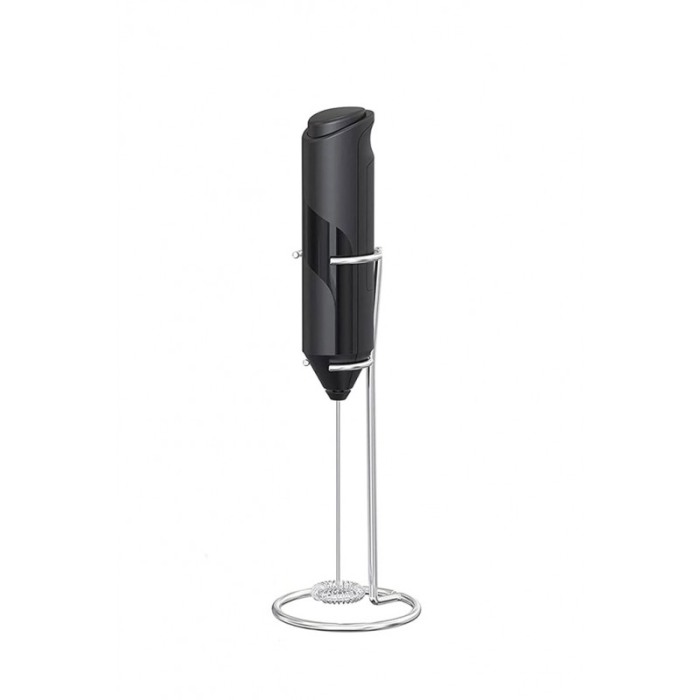 Spumator de lapte electric MilkyFoam, cu suport vertical inclus, inox, 22 cm, negru, Doty® [9]