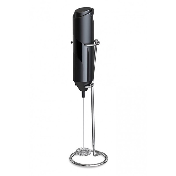Spumator de lapte electric MilkyFoam, cu suport vertical inclus, inox, 22 cm, negru, Doty® [5]