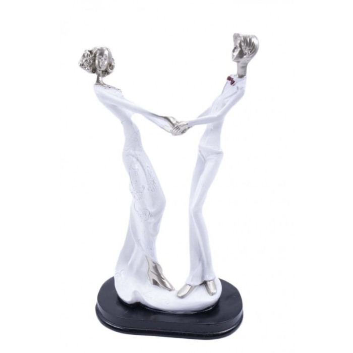 Statueta ,,First dance", confectionata din rasina, accente aurii, eleganta , inaltime 25 cm, doty [4]