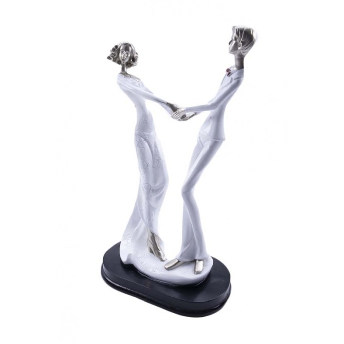 Statueta ,,First dance", confectionata din rasina, accente aurii, eleganta , inaltime 25 cm, doty [3]