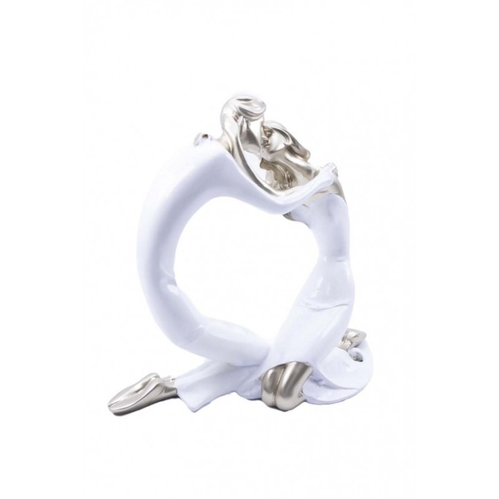 Statueta ,,Love Poem", confectionata din rasina, accente aurii, eleganta , inaltime 20 cm, doty [2]