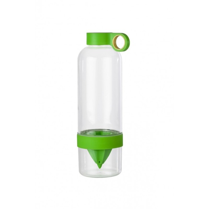 Sticla cu storcator Dulce Agua,stoarcere manuala, practica si usor de folosit, 750 ml, materiale de calitate,design modern,verde [6]