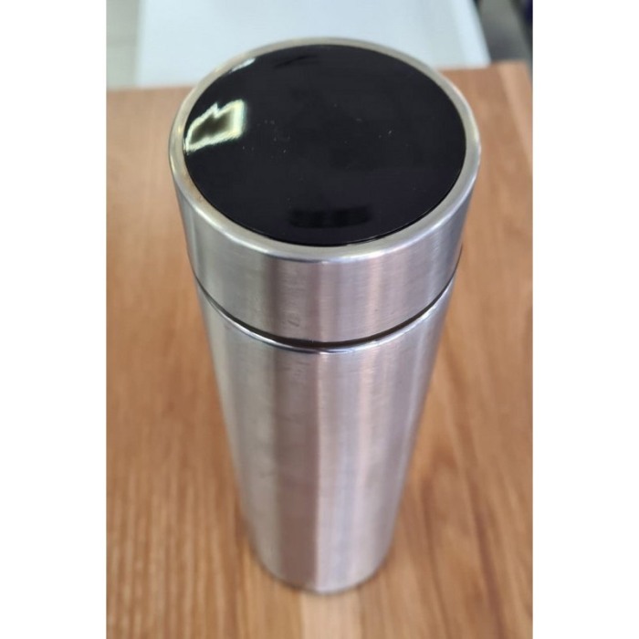Sticla Termos SmartCup, cu afisaj LED pentru temperatura, pereti dublii, argintiu, 500 ml, Doty®️ [3]