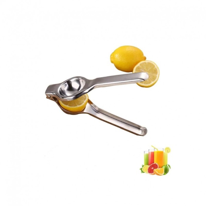 Storcator manual de lamaie SqueezLemon, inox, usor de utilizat si curatat, 20 cm, argintiu [2]