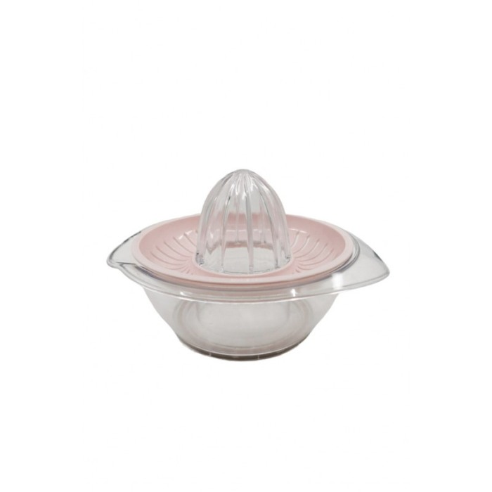 Storcator manual pentru citrice, usor de utilizat si curatat, recipient transparent, 150ml, roz, Doty®️ [1]