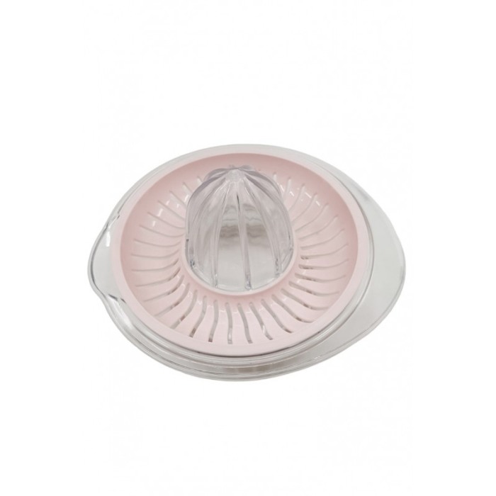 Storcator manual pentru citrice, usor de utilizat si curatat, recipient transparent, 150ml, roz, Doty®️ [4]