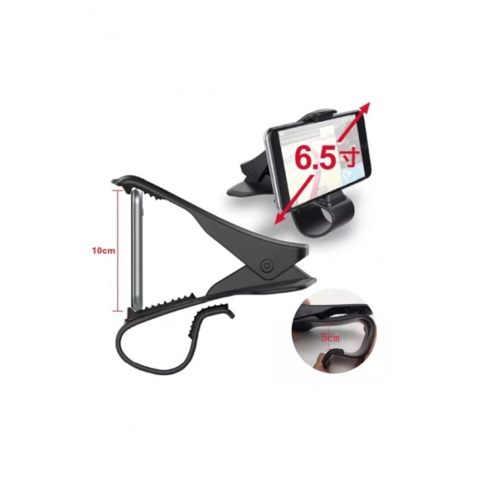 Suport auto inteligent cu clema, compatibil cu orice tip de telefon, stabil si usor de folosit,mecanism de blocare rotatie 360, [2]
