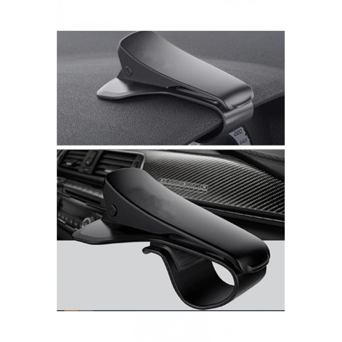 Suport auto inteligent cu clema, compatibil cu orice tip de telefon, stabil si usor de folosit,mecanism de blocare rotatie 360, [6]