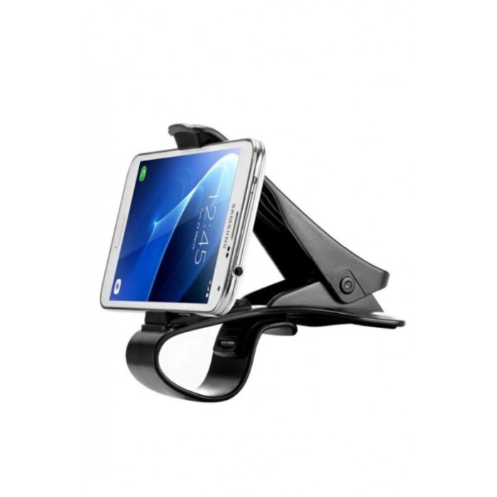 Suport auto inteligent cu clema, compatibil cu orice tip de telefon, stabil si usor de folosit,mecanism de blocare rotatie 360, [8]