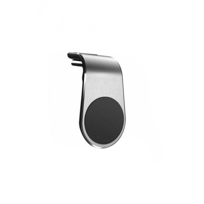 Suport auto magnetic pentru telefon, prindere pe grila de ventilatie , Argintiu [1]