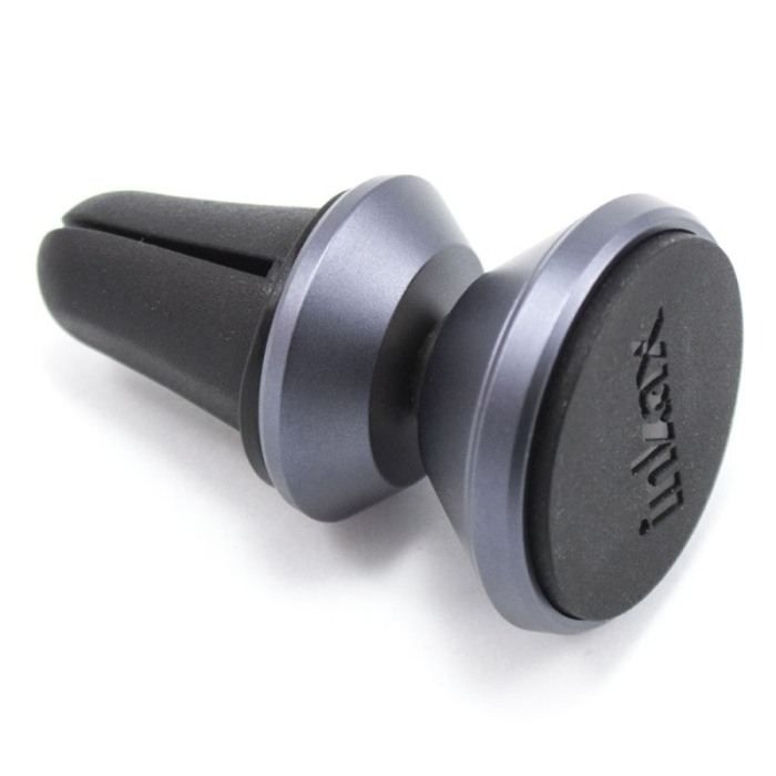 Suport auto telefon se misca 360 grade magnetic ,pentru grila ventilatie , culoare Negru mat [4]