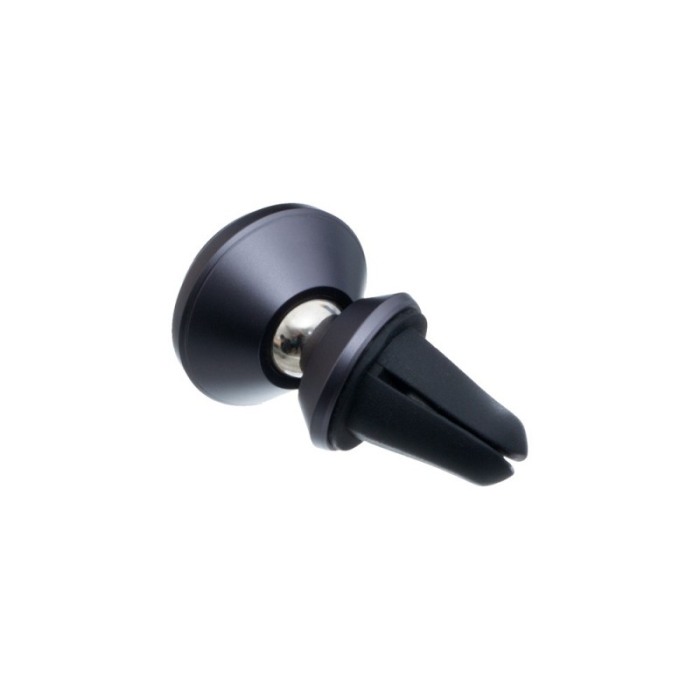 Suport auto telefon se misca 360 grade magnetic ,pentru grila ventilatie , culoare Negru mat [2]