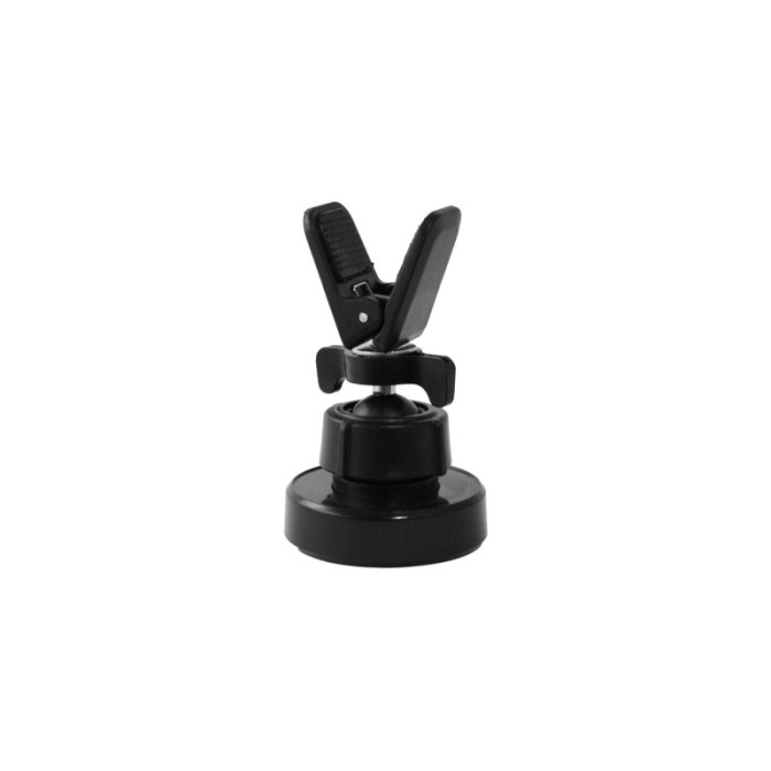Suport auto telefon se misca 360 grade magnetic ,pentru grila ventilatie ,prindere cu clema, culoare Negru [4]