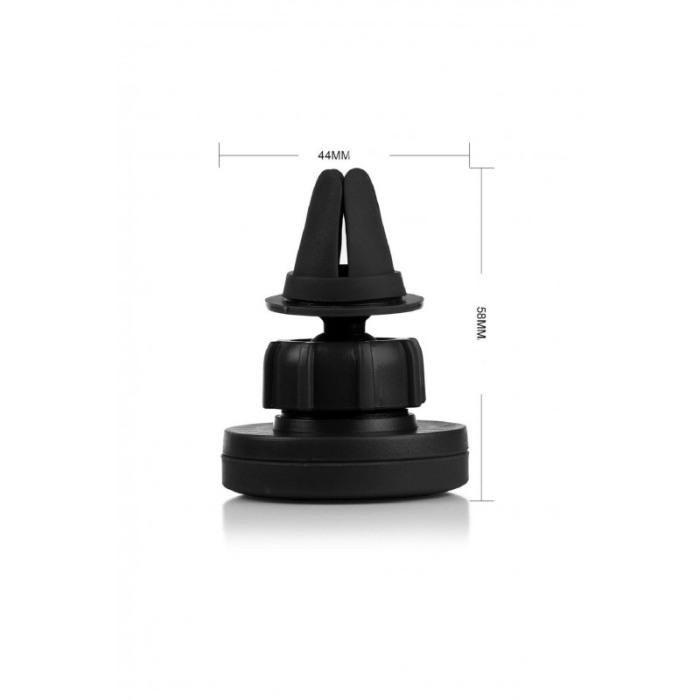 Suport auto telefon se misca 360 grade magnetic universal ,pentru grila ventilatie aerisire, culoare Negru [4]