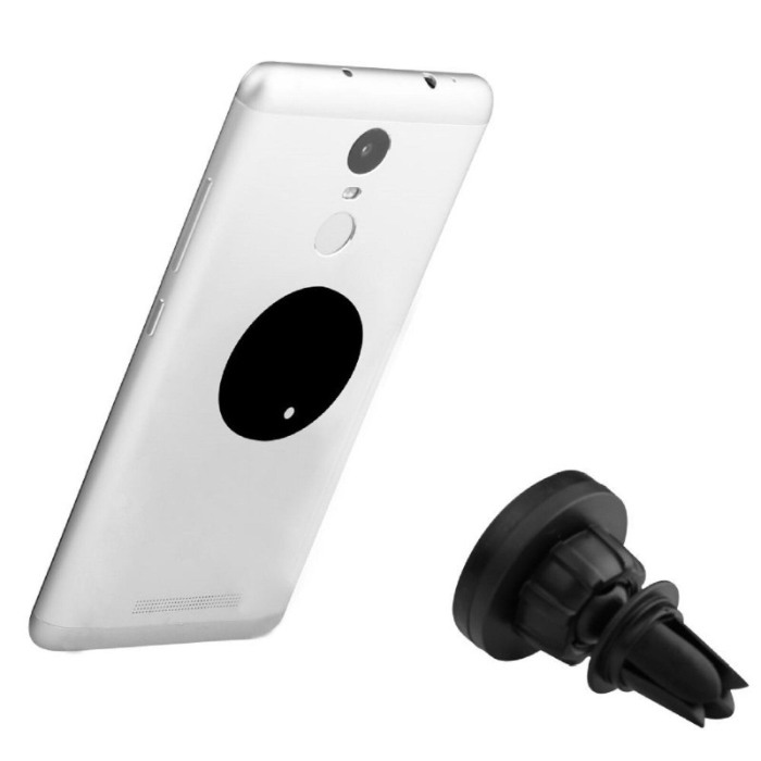 Suport auto telefon se misca 360 grade magnetic universal ,pentru grila ventilatie aerisire, culoare Negru [2]
