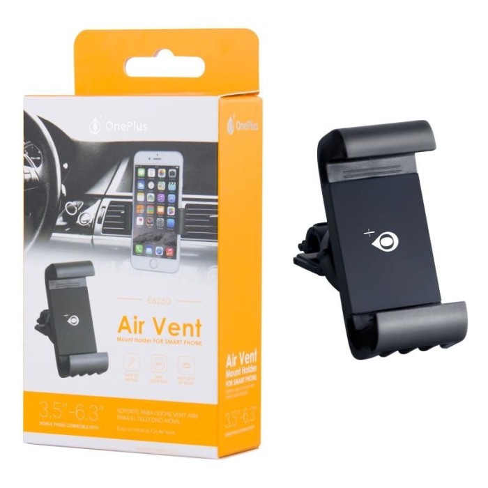 Suport auto telefon sitem paranteza  ,pentru grila ventilatie , culoare Negru [2]