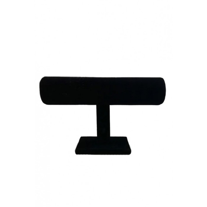 Suport BlackTube de expunere ceasuri sau bratari, forma cilindrica, 23.5x15 cm, catifea neagra, Doty®️ [2]