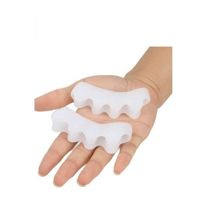 Suport corector ortopedic pentru degetele de la picioare,distantiere din silicon elastic si moale,reutilizabile,marime universal [6]