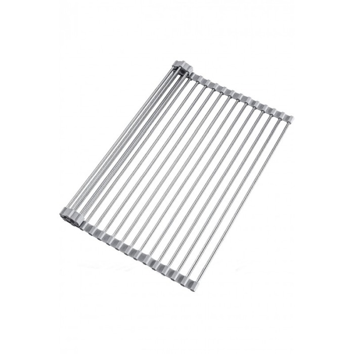 Suport de uscare si scurgere pliabil din otel inoxidabil pentru vase si ustensile de bucatarie, 47 X 35 cm, Doty® [1]