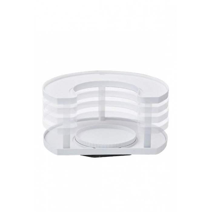 Suport pentru condimente Twisted Spices, practic, rotativ, usor de organizat, 32x27 cm, alb fildes, Doty®️ [4]