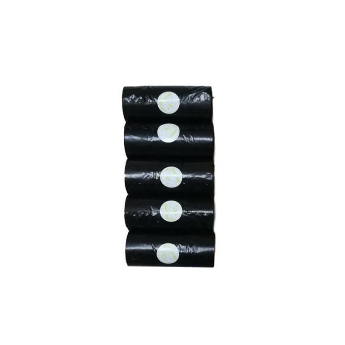 Suport pentru saculeti menajeri pentru caini HygienePaw, 5 seturi inclusi, cu carabina de prindere, verde/negru, 8 cm, Doty®️ [3]
