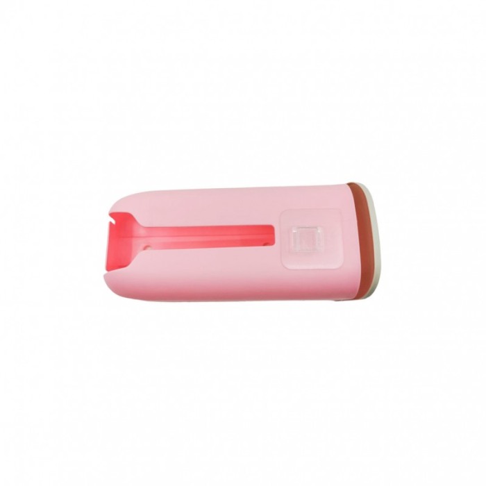 Suport pungi Bags and Bags, 26x13x7 cm, accesoriu de montare inclus, roz/gri [5]