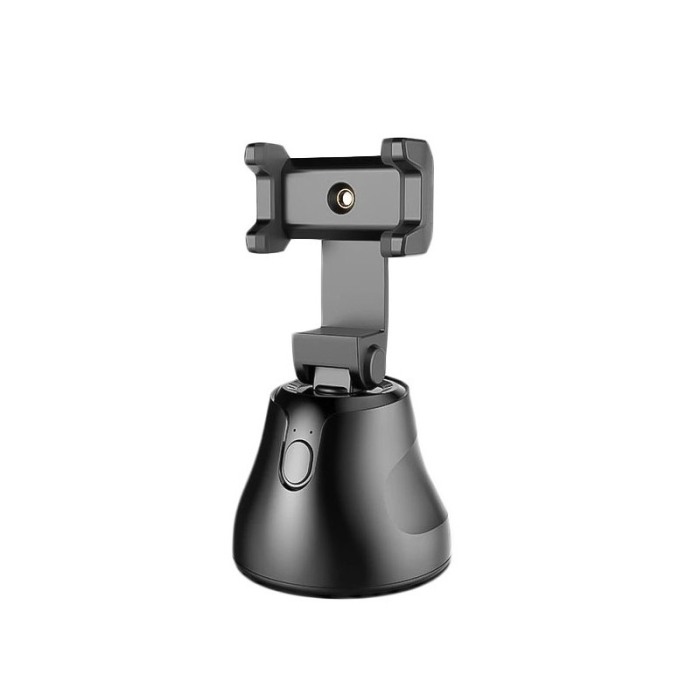 Suport Robot Phone Holder, inteligent, rotatie automata 360 ,functioneaza cu baterii, portabil, negru [4]