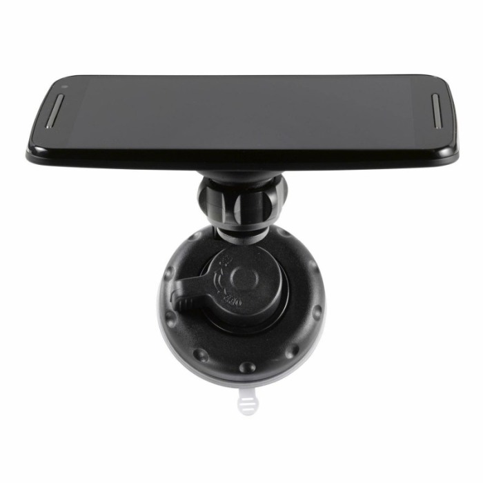 Suport telefon auto 360 magnetic , prindere cu ventuza, Negru [4]