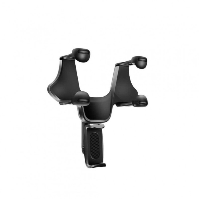 Suport universal AutoMirror de oglinda pentru telefon, usor de montat, sigur, negru, [1]