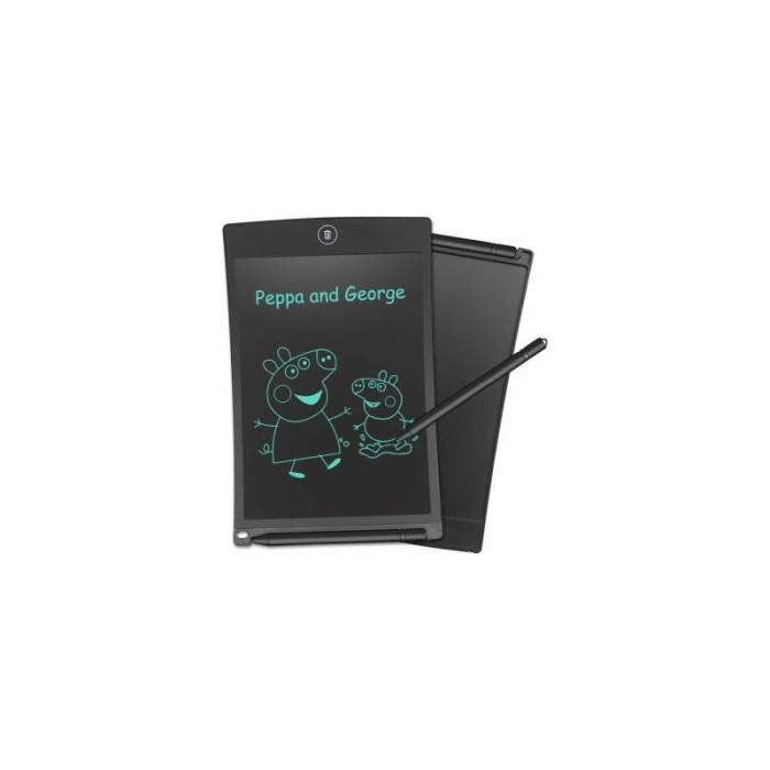 Tableta LCD desenat si scris, 8.5", pentru copii sau grafica , cu buton stergere, negru, Doty [11]